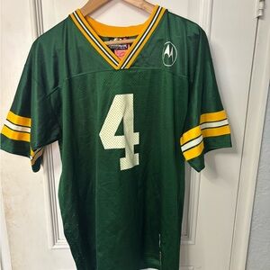 Vintage NFL Green Bay Packers #4 Brett Favre Logo Athletics Jersey